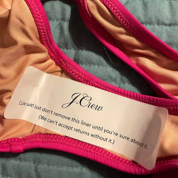 NWT J.Crew Heritage 1989 High Rise Bikini Bottom Magenta Orchid XL Beach Resort - Picture 5 of 6